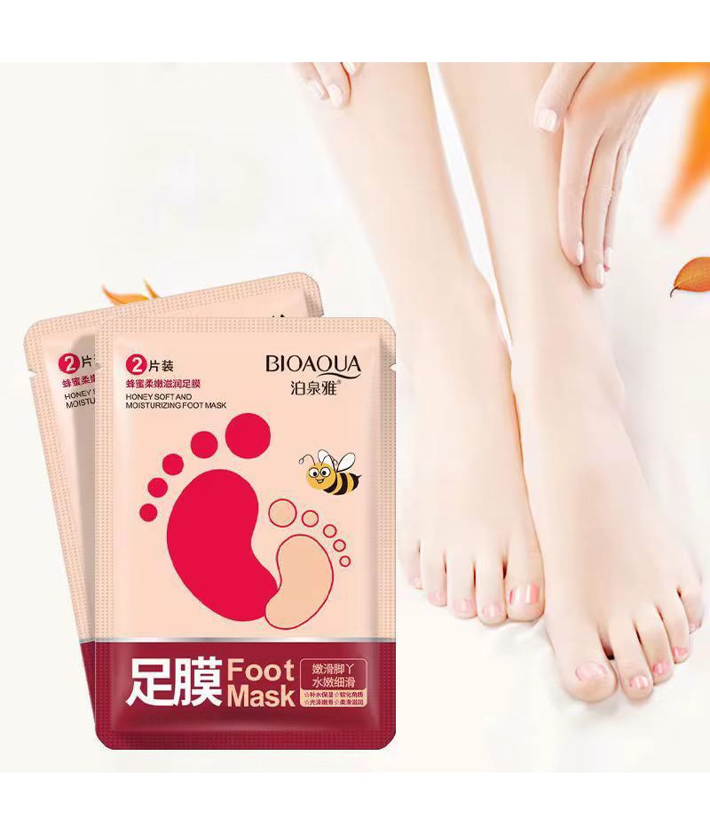 ماسک پا عسل مدل جورابی بیوآکوا